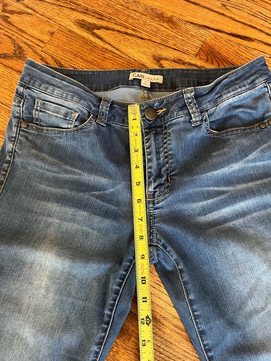 CAbi Johnny Crop Jeans Style 764 size 6 - Picture 9 of 11